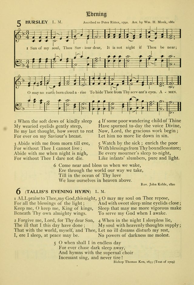 The Chapel Hymnal page 5