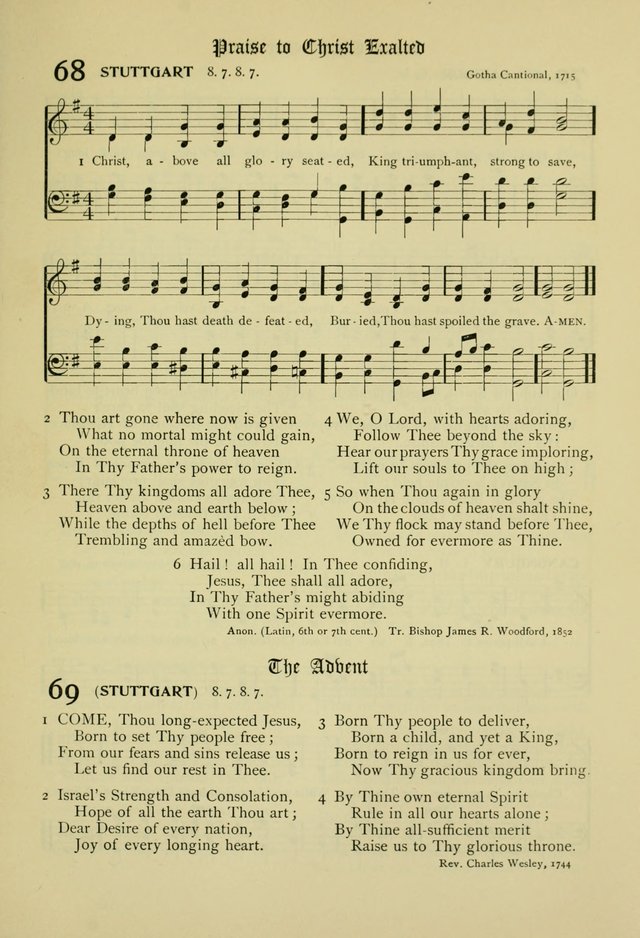 The Chapel Hymnal page 52