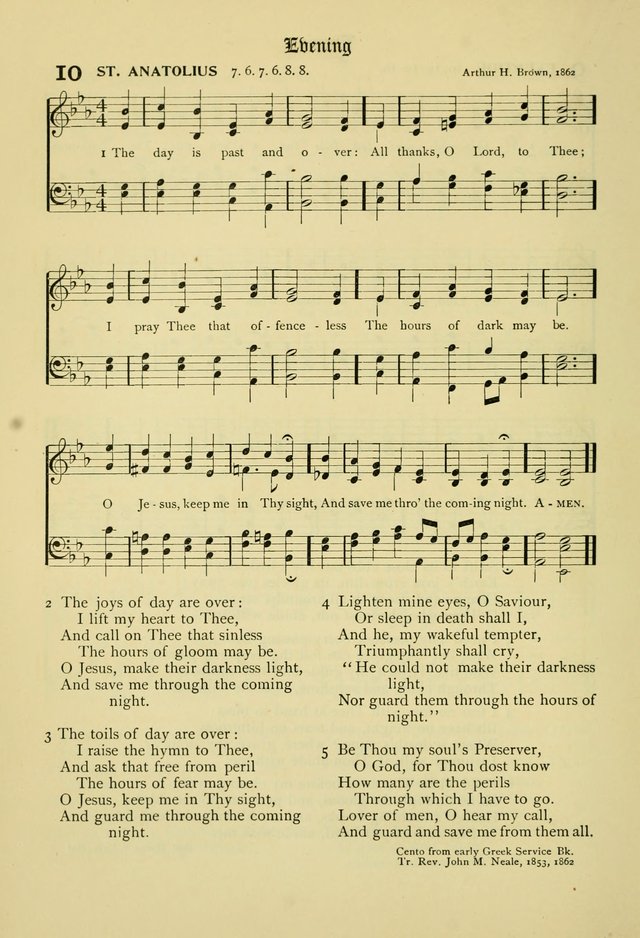 The Chapel Hymnal page 9