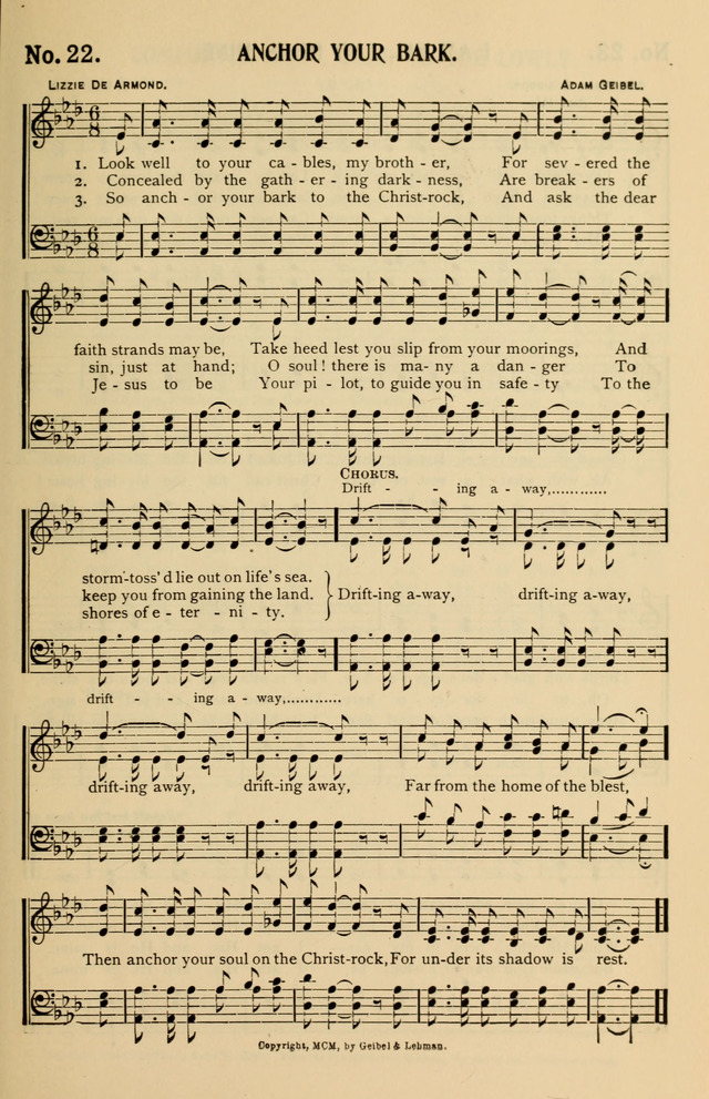 Consecrated Hymns page 21