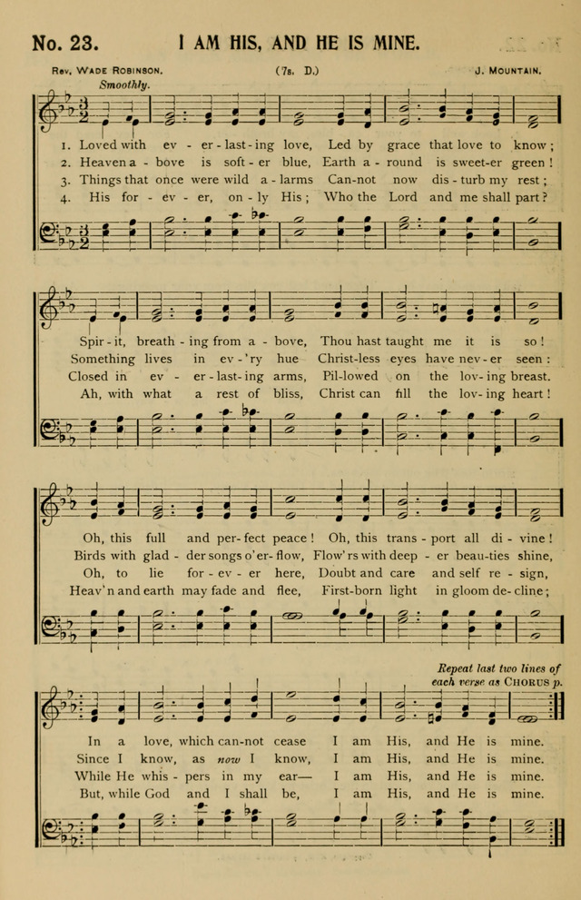 Consecrated Hymns page 22