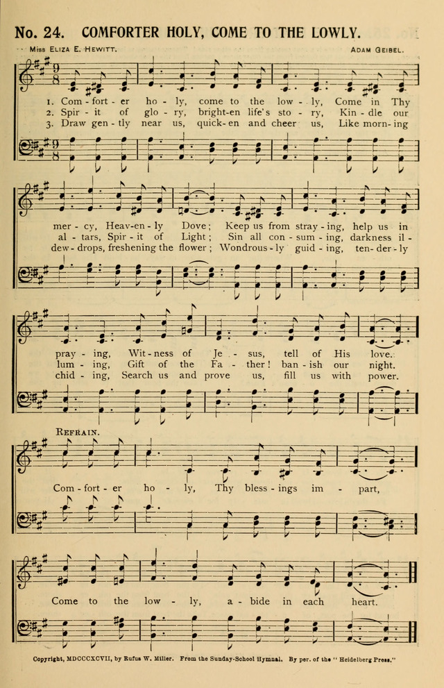 Consecrated Hymns page 23