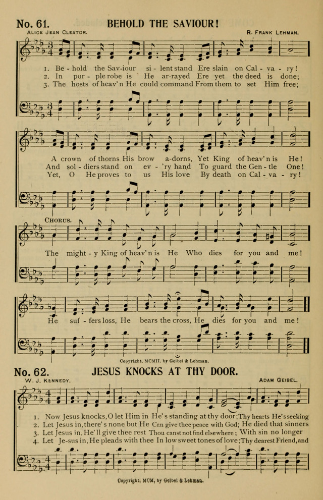 Consecrated Hymns page 56