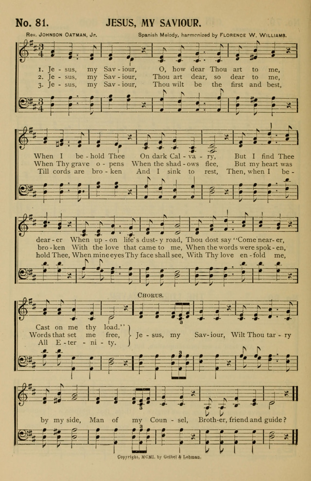 Consecrated Hymns page 70