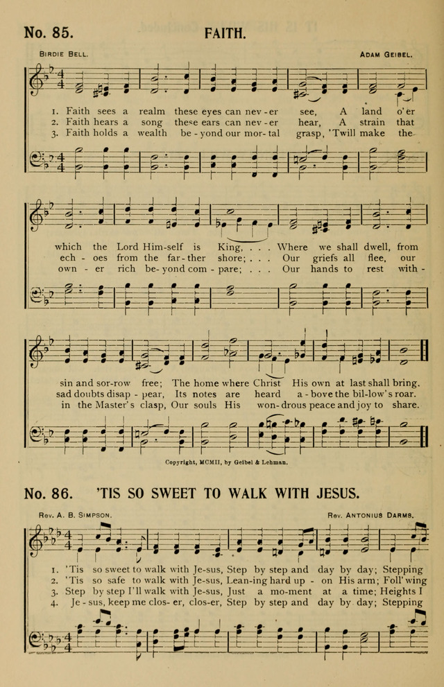 Consecrated Hymns page 74