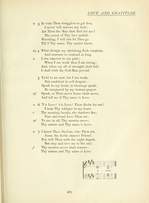 The Church Hymnary page 267