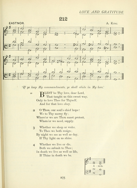 The Church Hymnary page 275