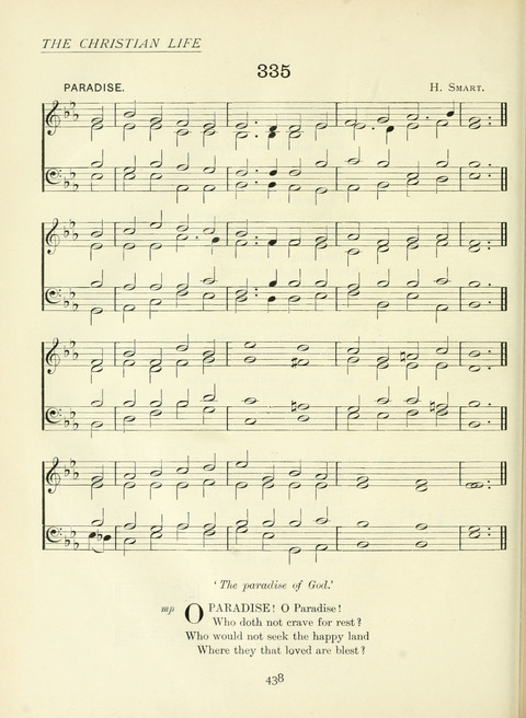The Church Hymnary page 438