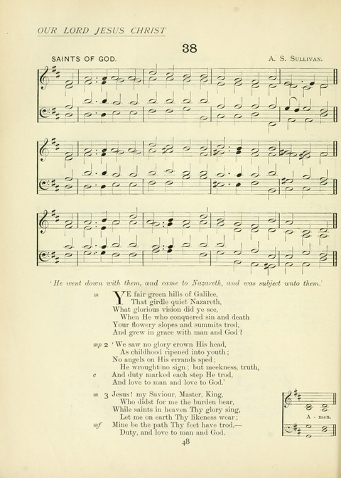 The Church Hymnary page 48
