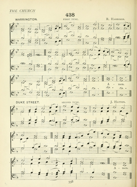 The Church Hymnary page 558