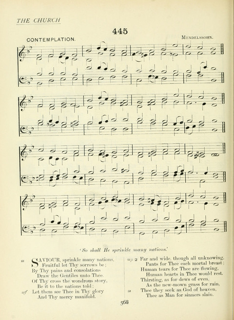 The Church Hymnary page 568