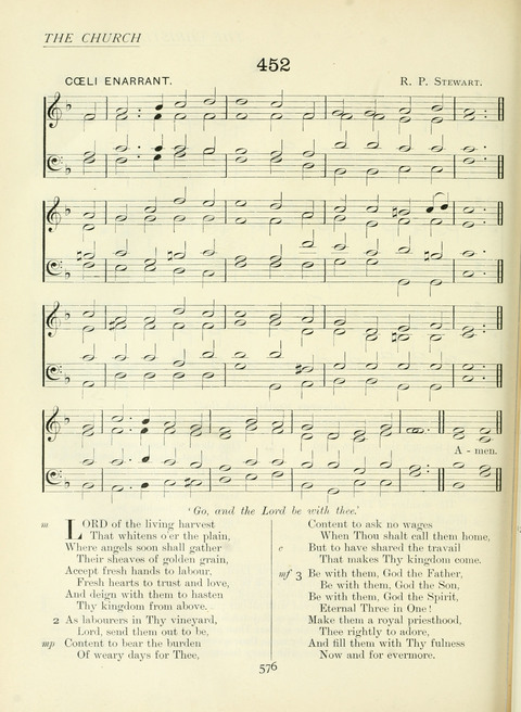 The Church Hymnary page 576