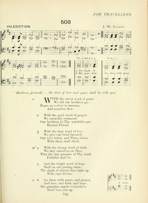 The Church Hymnary page 643