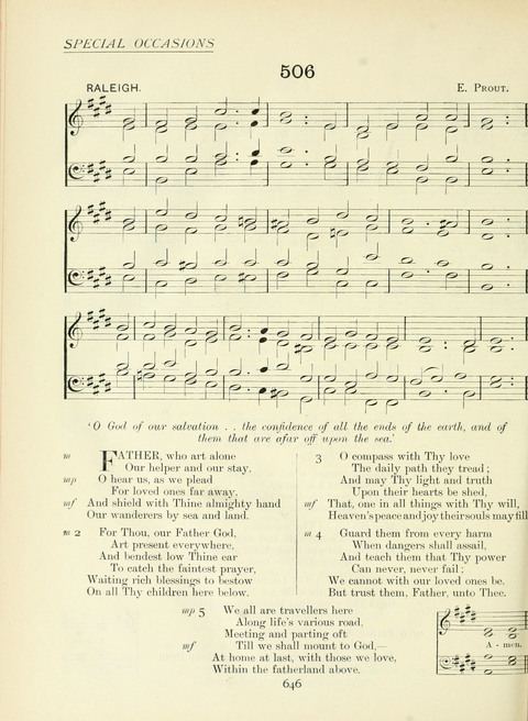 The Church Hymnary page 646