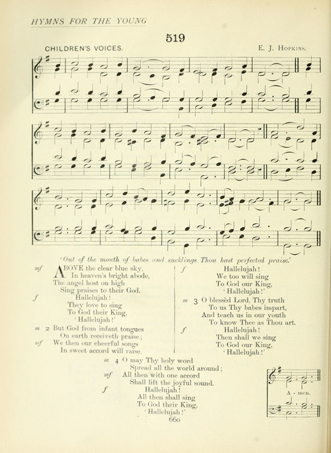 The Church Hymnary page 660