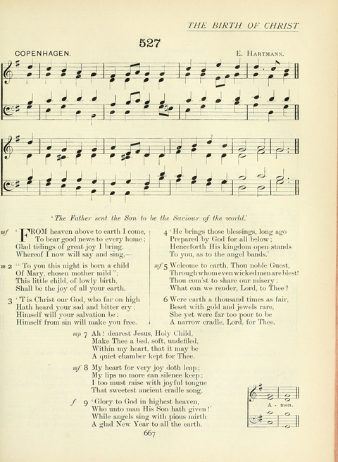 The Church Hymnary page 667