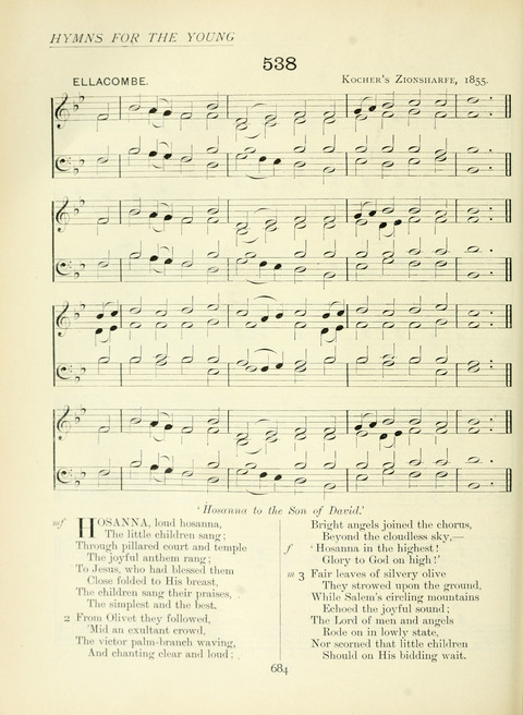 The Church Hymnary page 684