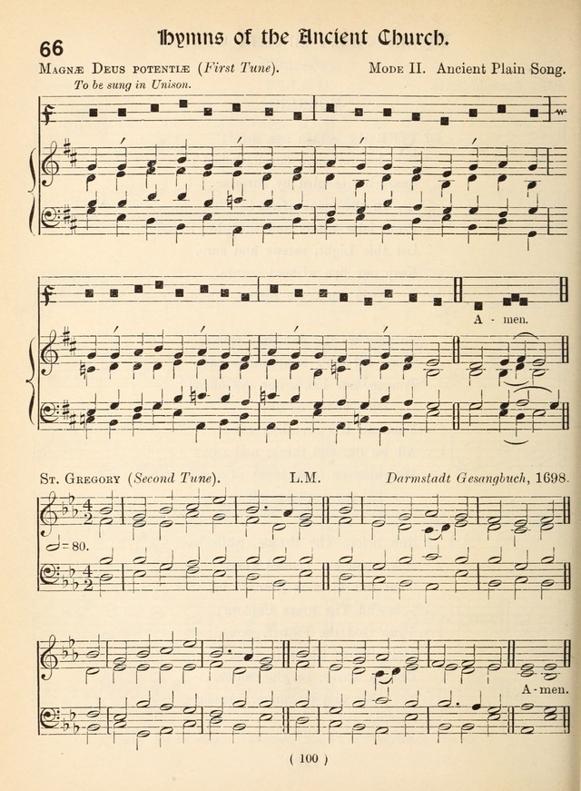 Church Hymns: with tunes (New ed.) page 100