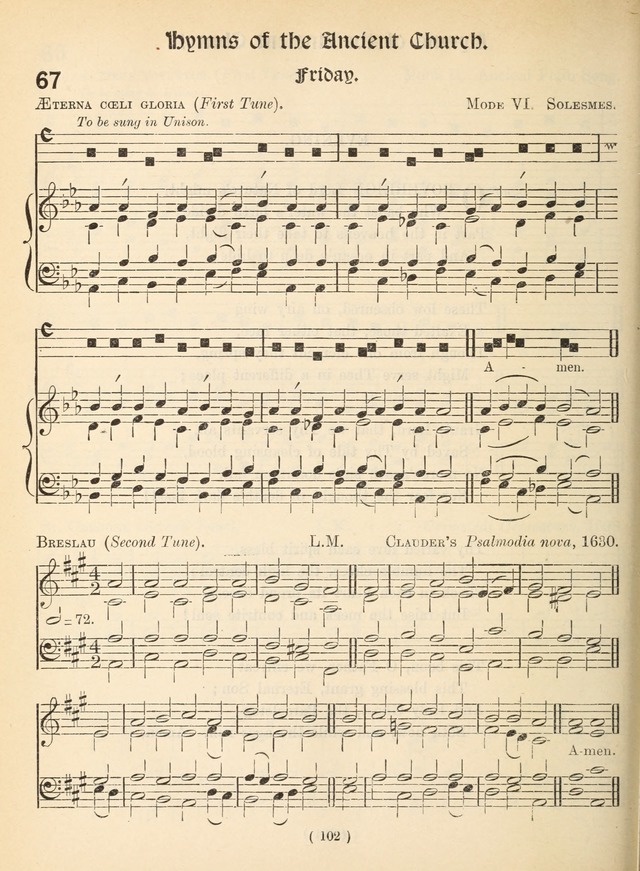 Church Hymns: with tunes (New ed.) page 102