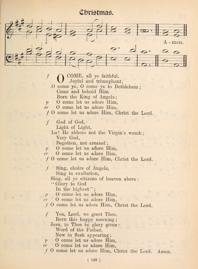 Church Hymns: with tunes (New ed.) page 149