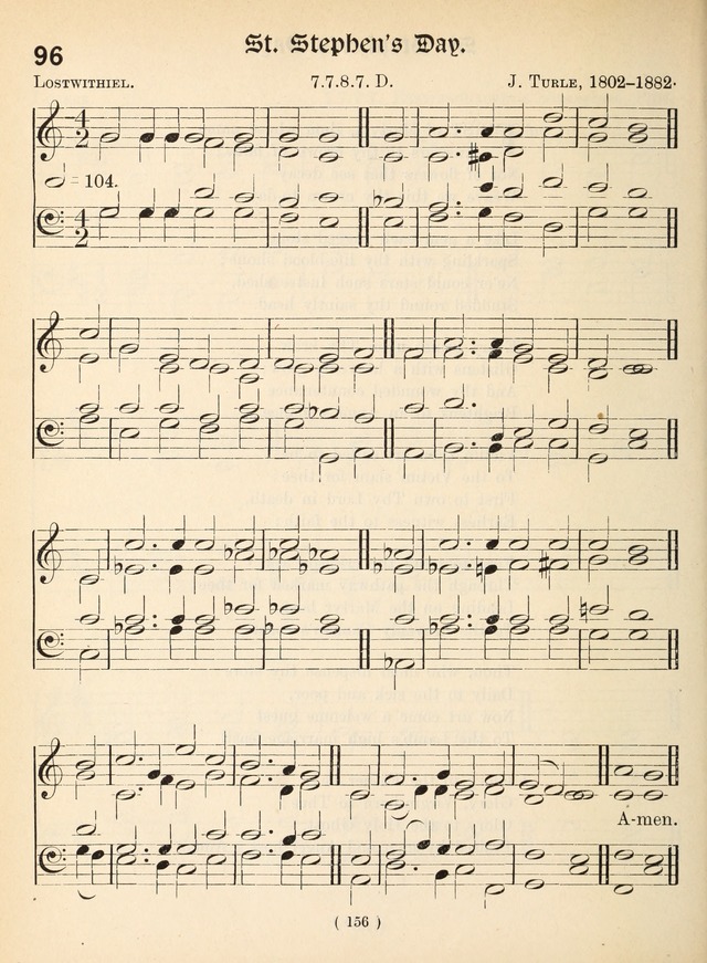 Church Hymns: with tunes (New ed.) page 156