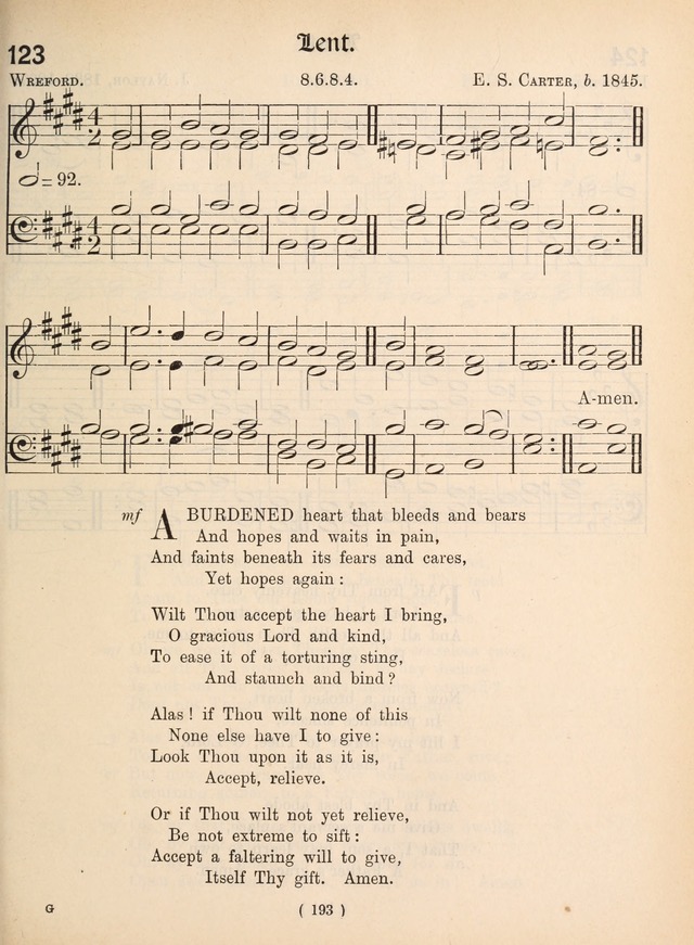 Church Hymns: with tunes (New ed.) page 193