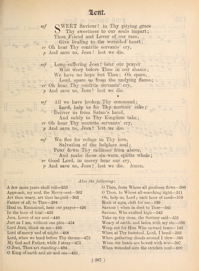 Church Hymns: with tunes (New ed.) page 207