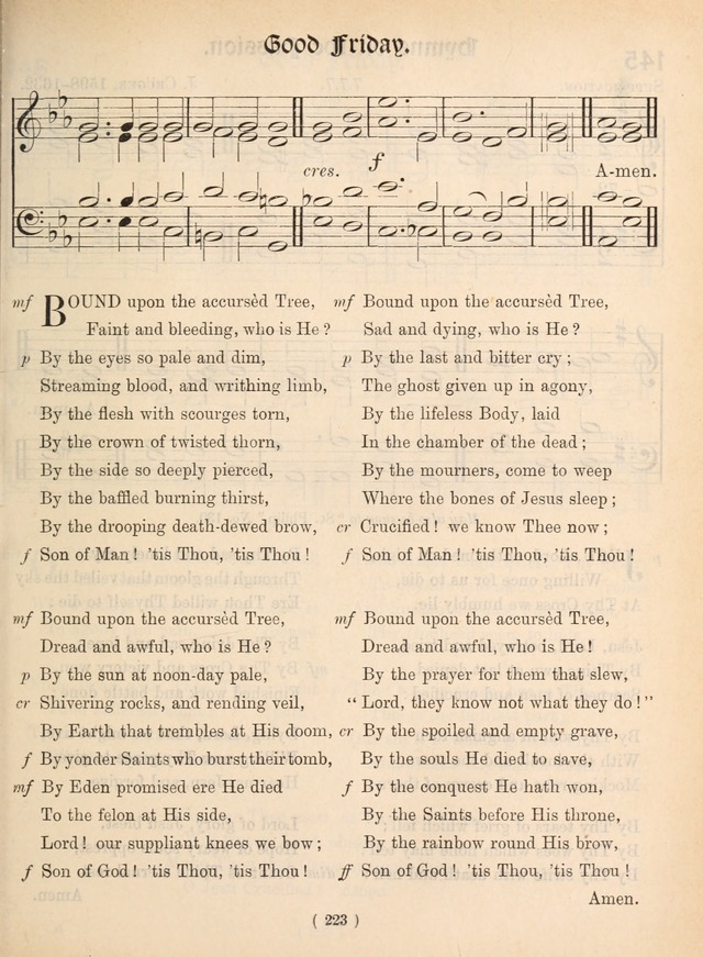 Church Hymns: with tunes (New ed.) page 223