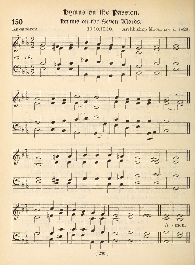 Church Hymns: with tunes (New ed.) page 230