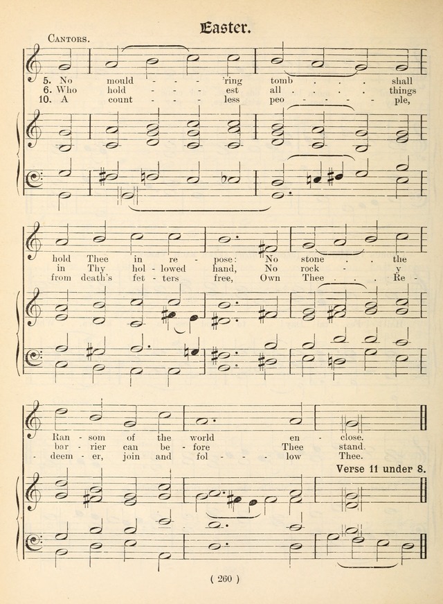 Church Hymns: with tunes (New ed.) page 260