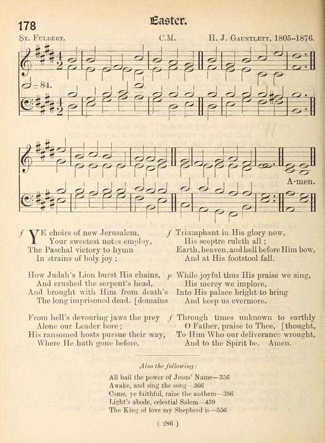 Church Hymns: with tunes (New ed.) page 286