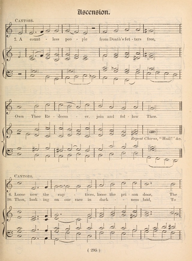 Church Hymns: with tunes (New ed.) page 295