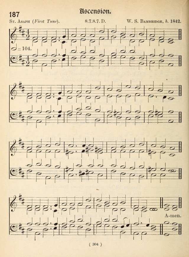 Church Hymns: with tunes (New ed.) page 304