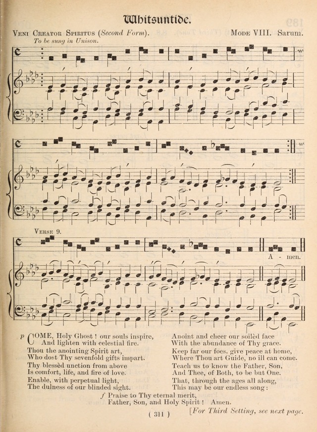 Church Hymns: with tunes (New ed.) page 311