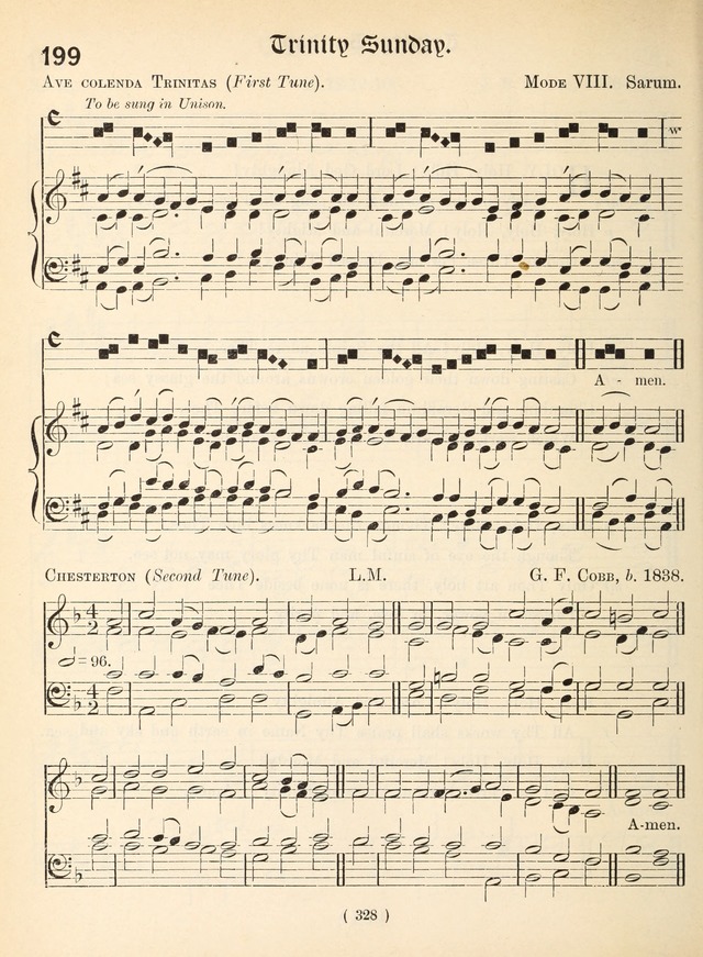 Church Hymns: with tunes (New ed.) page 328
