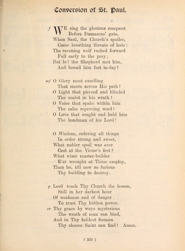 Church Hymns: with tunes (New ed.) page 335