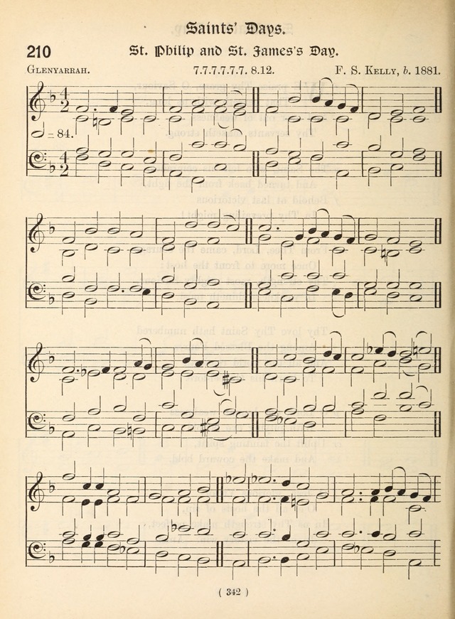 Church Hymns: with tunes (New ed.) page 342