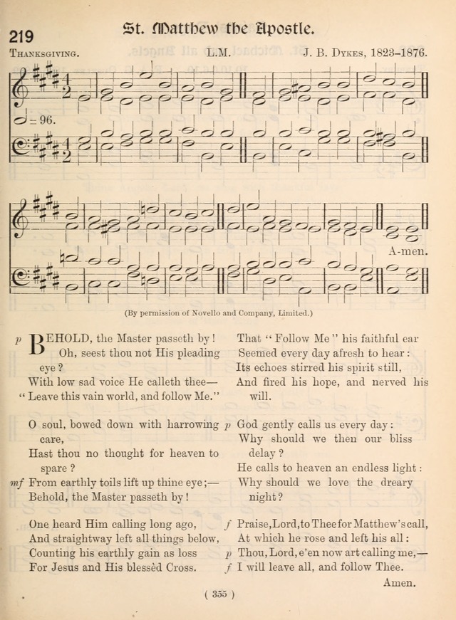 Church Hymns: with tunes (New ed.) page 355