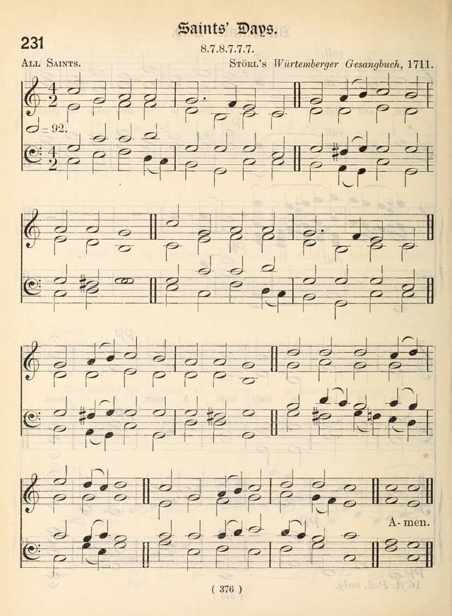 Church Hymns: with tunes (New ed.) page 376