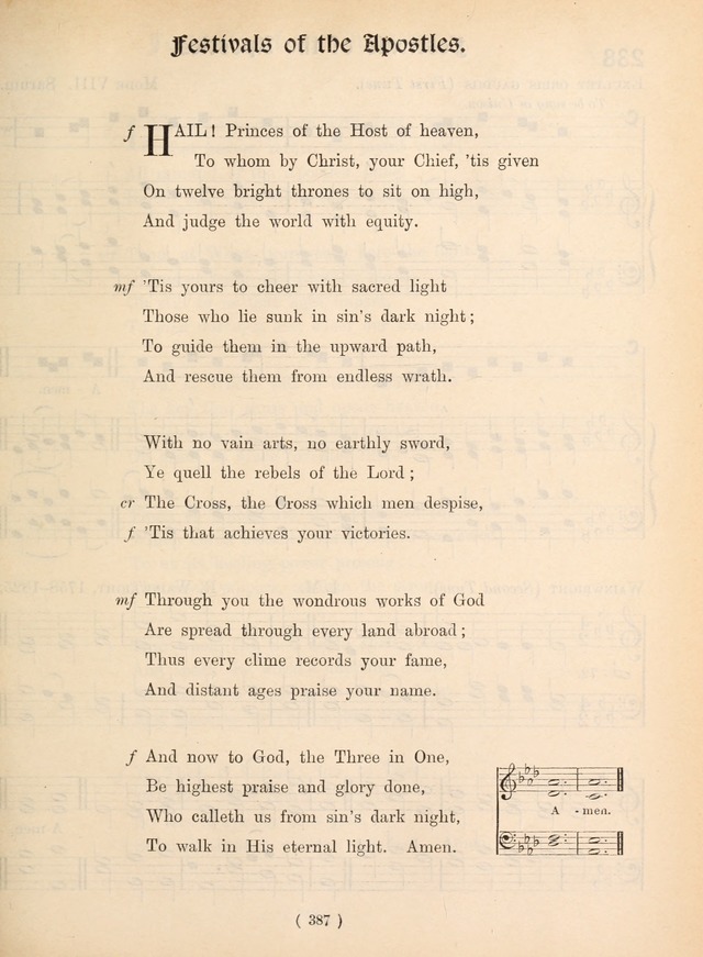 Church Hymns: with tunes (New ed.) page 387
