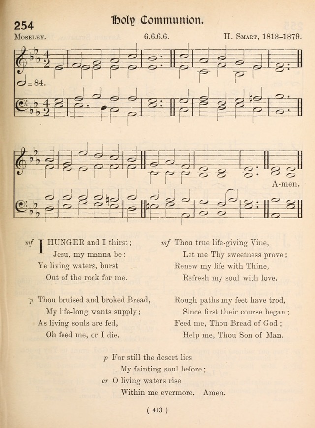 Church Hymns: with tunes (New ed.) page 413
