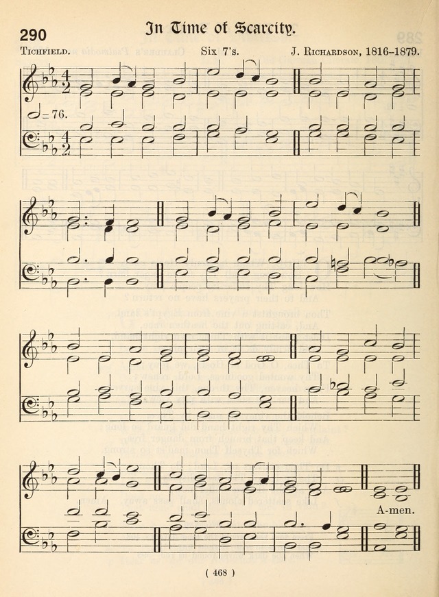 Church Hymns: with tunes (New ed.) page 468