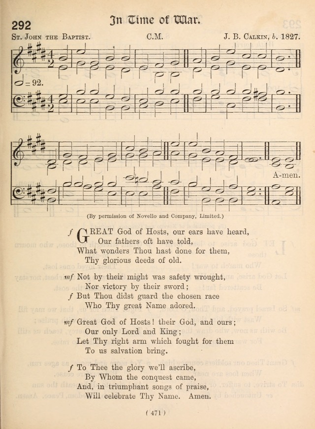 Church Hymns: with tunes (New ed.) page 471
