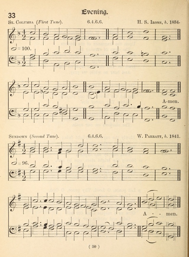 Church Hymns: with tunes (New ed.) page 50