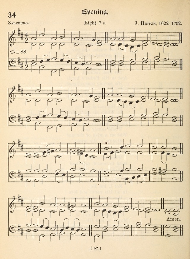 Church Hymns: with tunes (New ed.) page 52