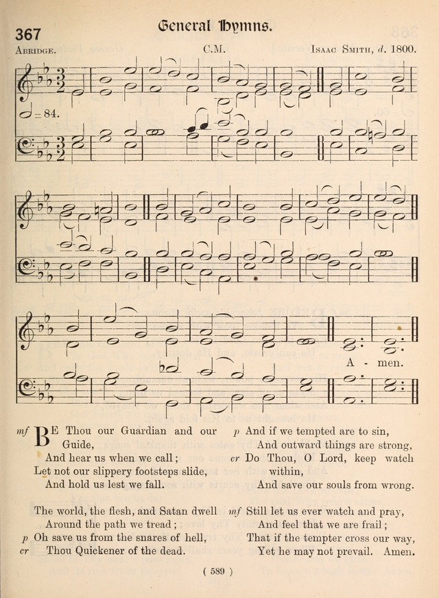 Church Hymns: with tunes (New ed.) page 589