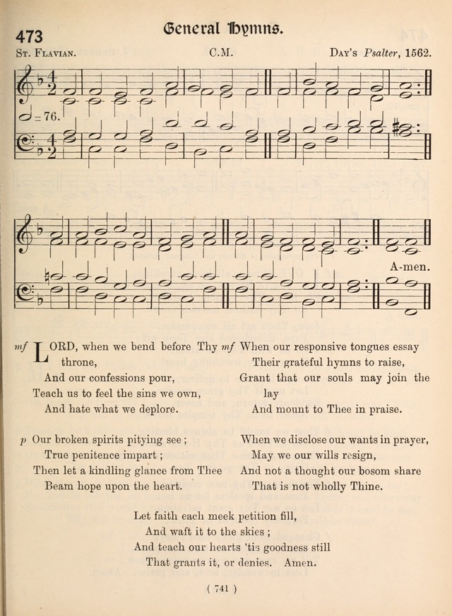Church Hymns: with tunes (New ed.) page 741