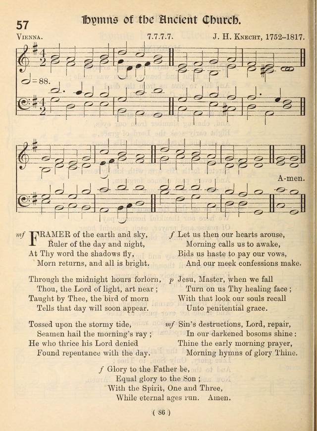 Church Hymns: with tunes (New ed.) page 86