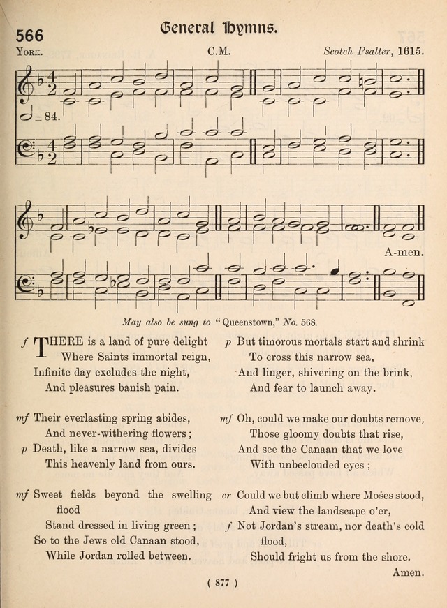 Church Hymns: with tunes (New ed.) page 877