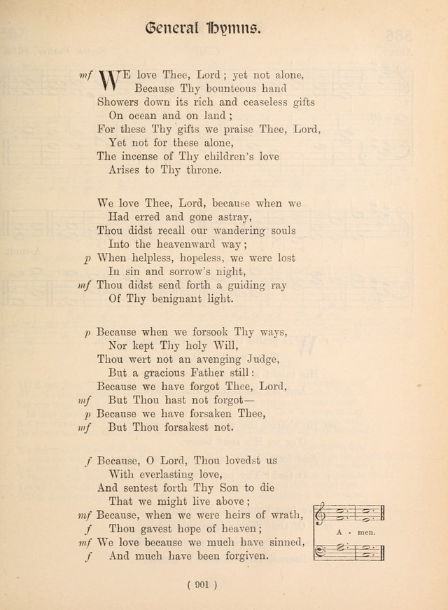 Church Hymns: with tunes (New ed.) page 901